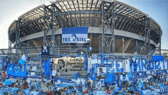 stadio san paolo napoli diego armando maradona