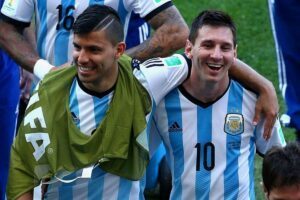 rapporto messi aguero