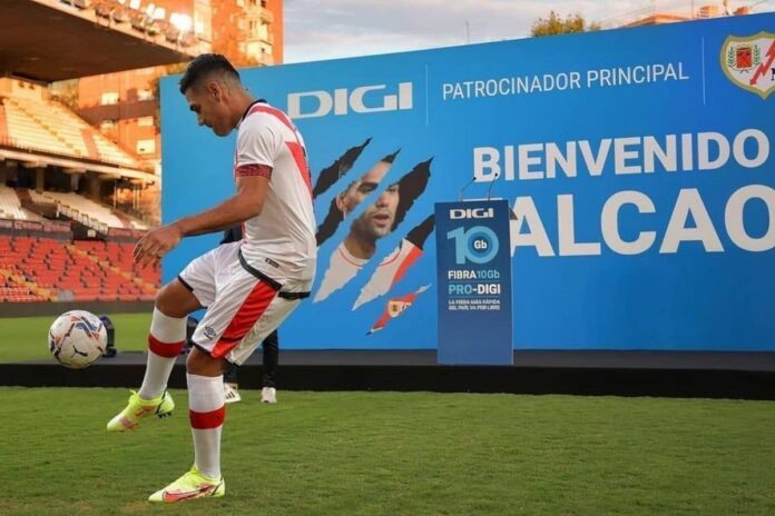 presentazione radamel falcao rayo vallecano