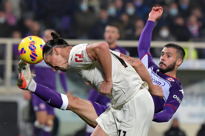 milan fiorentina infortunio ibrahimovic