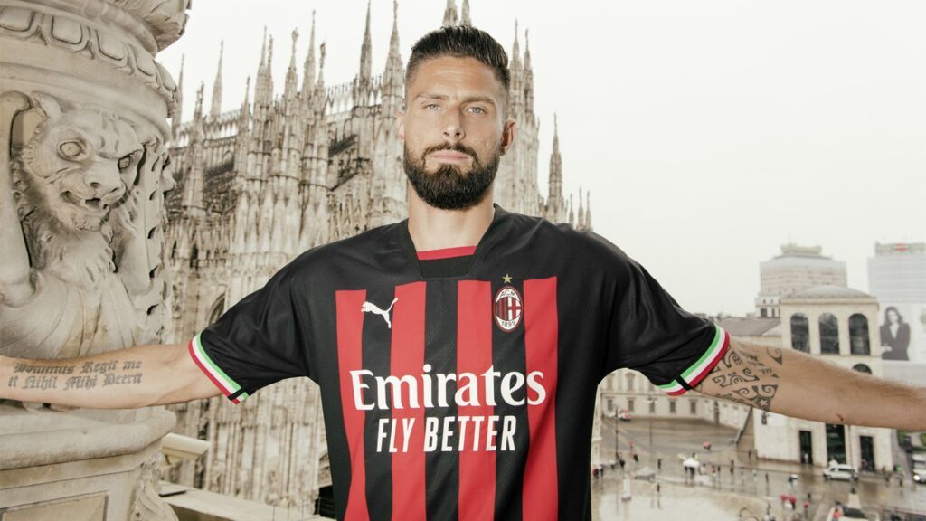 maglia milan giroud