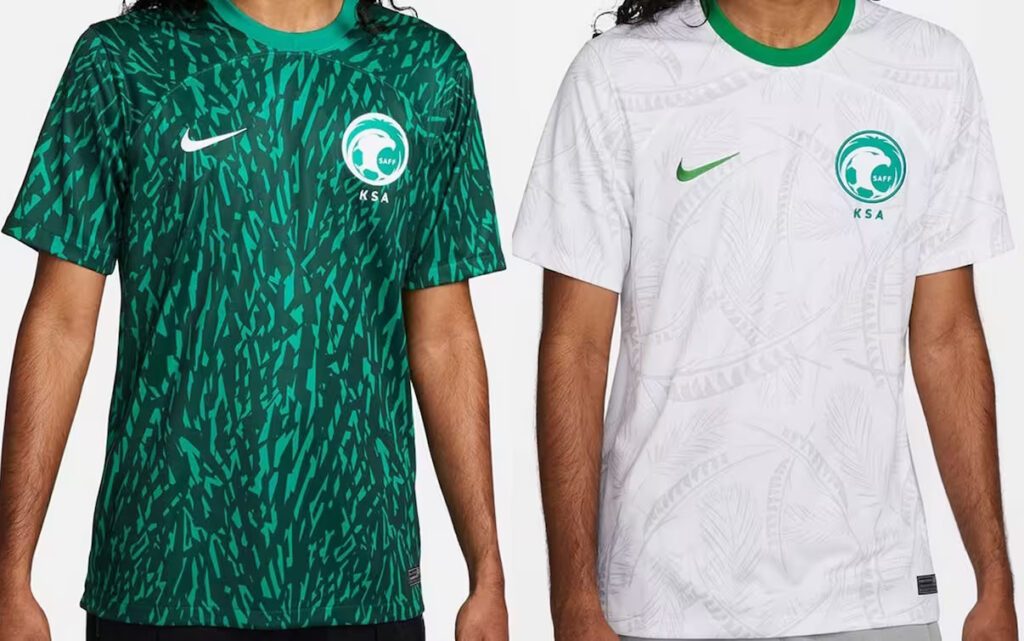 maglia arabia saudita 2022