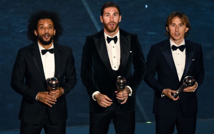 marcelo sergio ramos modric real madrid fifa the best