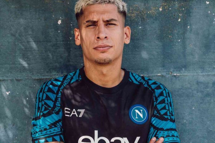 Foto maglia allenamento Napoli