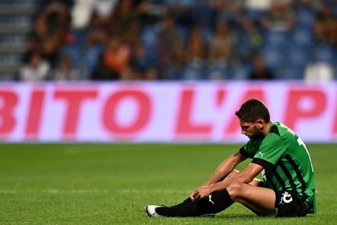 Domenico Berardi incappa in un infortunio importantissimo: rottura del tendine d'Achille della gamba destra