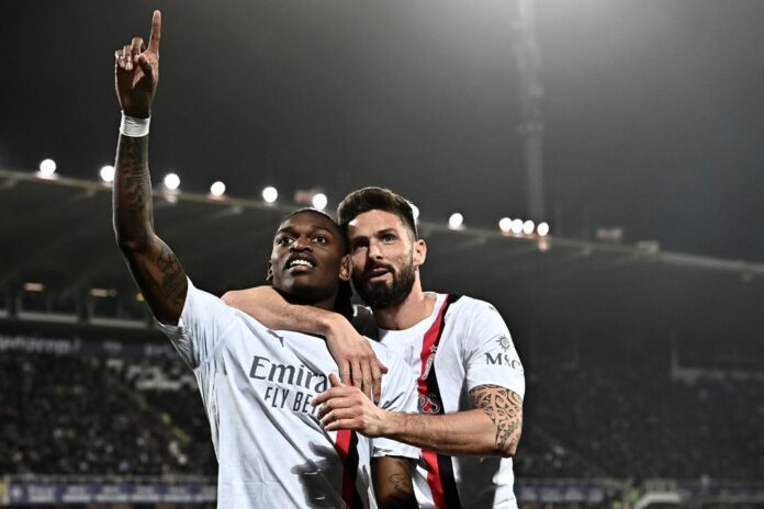 Leao e Giroud guidano l'attacco del Milan, quest'anno già tra i migliori in Europa.