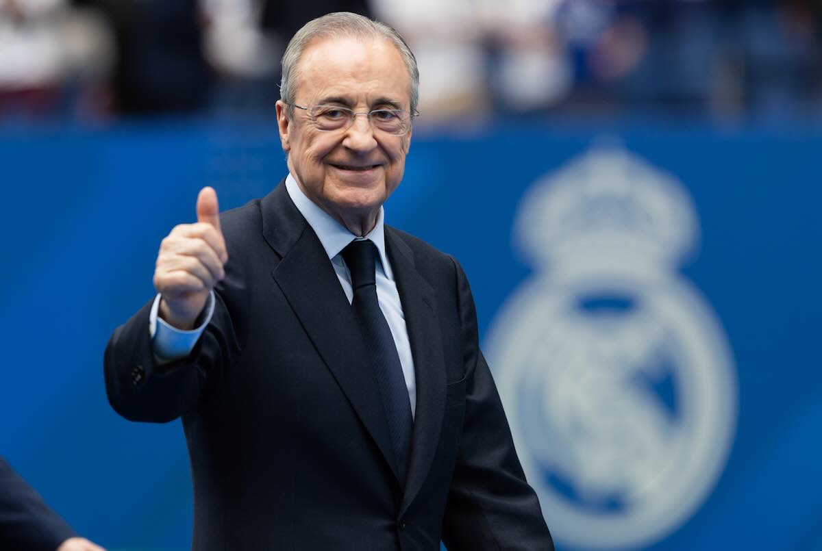 Florentino Perez presidente del Real Madrid