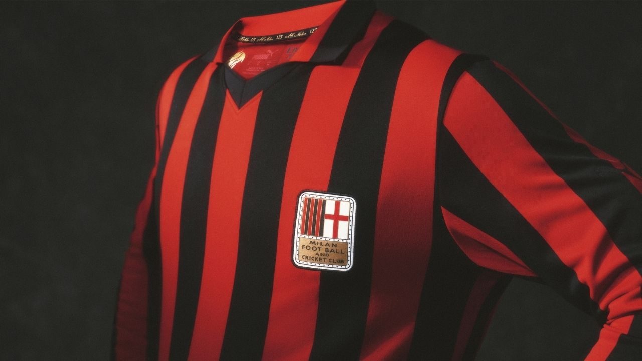 Maglia Milan 125 anni